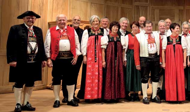 Ehrung verdienter Persönlichkeiten aus dem Kleinwalsertal im Walserhaus in Hirschegg