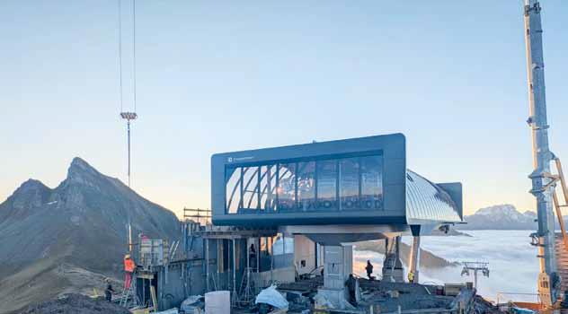 Neubau der Sechser-Sesselbahn Hohes Licht
